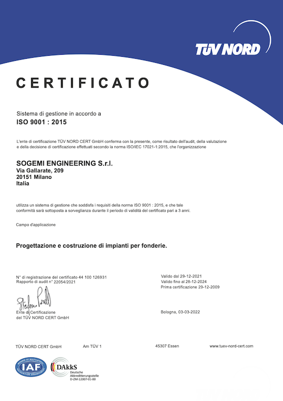 UNI EN ISO 9001